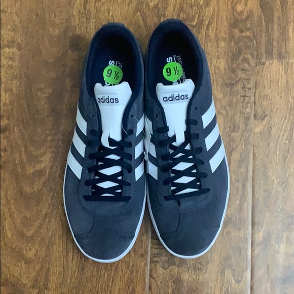 Adidas Men's VL Court 2.0 Suede Size 9.5 - Picture 3 of 16